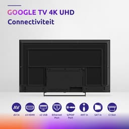 STRONG - TV 50" (126 cm) SRT50UG7773C - Smart Google TV 4K UHD - Chromecast - Google Assistant - Dolby ATMOS - Doly Vision - Drievoudige tuners - Wifi - Bluetooth - Port Ethernet - 3xHDMI + 2xUSB - NETFLIX — thumbnail 3