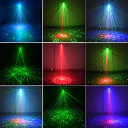 Igoods Discolamp - Feestverlichting - Disco Projector - Sfeerverlichting - Discobal - Stroboscoop - Partylight - Met Afstandsbediening — thumbnail 3