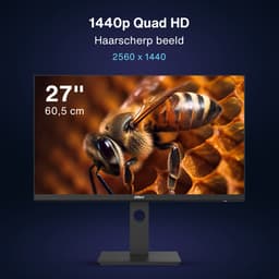 Dahua LM27-P301A - QHD IPS Monitor - 75 Hz - USB-C - 27 inch - Inclusief HDMI kabel — thumbnail 3