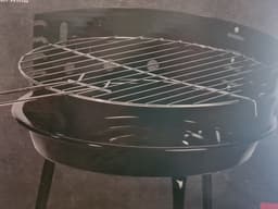Grill Meister Houtskool barbecue - Rond - 38x32.5x54cm — thumbnail 3