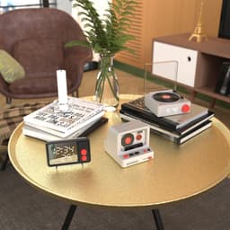 Mobility on board retro camera speaker grijs — thumbnail 4