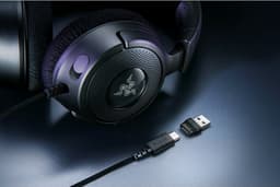 Razer Kraken V4 X - Gaming Headset - Razer Chroma RGB - 7.1 Surround - PC, Console & Mobiel - Zwart — thumbnail 5