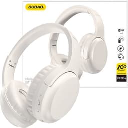 Dudao - X22Pro - draadloze ANC over-ear hoofdtelefoon - wit — thumbnail 1