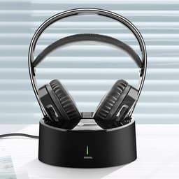 Geemarc, Hoofdtelefoon Senior Versterker voor lange afstand, Zwart — thumbnail 2