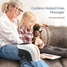 Kniemassageapparaat met Warmte en Vibratie voor Knie- en Gewrichtspijnverlichting — thumbnail 2