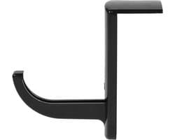 Go Go Gadget - Universele hoofdtelefoon hanger - Koptelefoon organizer - Gaming - Bureau - Inclusief montage sticker - Zwart