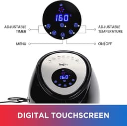Air Fryer 3.6L met 7 Voorgeprogrammeerde Menu's en Touchscreen — thumbnail 4
