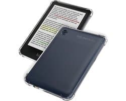 Hoesje Geschikt voor Kobo Clara Colour Shockproof Siliconen Case - Shockbestendige eReader Hoes Geschikt voor Kobo Clara Colour - Transparant