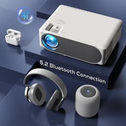 Equivera Mini Beamer - Draagbare Beamer - Beamer - Mini Beamer Projector - Projector - Mini Projector — thumbnail 3