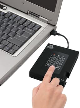 Apricorn Padlock Fortress - FIPS validated, 1TB USB 3.0 — thumbnail 1