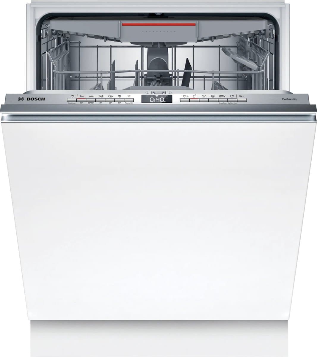 Bosch SBV6ZCX10E - Series 6 - Inbouwvaatwasser - 60 cm - Extra hoog - Zeer stil - Energielabel B - PerfectDry met zeolith: perfecte droogresultaten met een laag energieverbruik - Home Connect — afbeelding 1