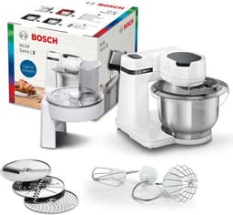Bosch MUM Serie 2 - MUMS2EW01 - Keukenmachine - 700W - 3,8L - 3 Snijschijven - Wit — thumbnail 8
