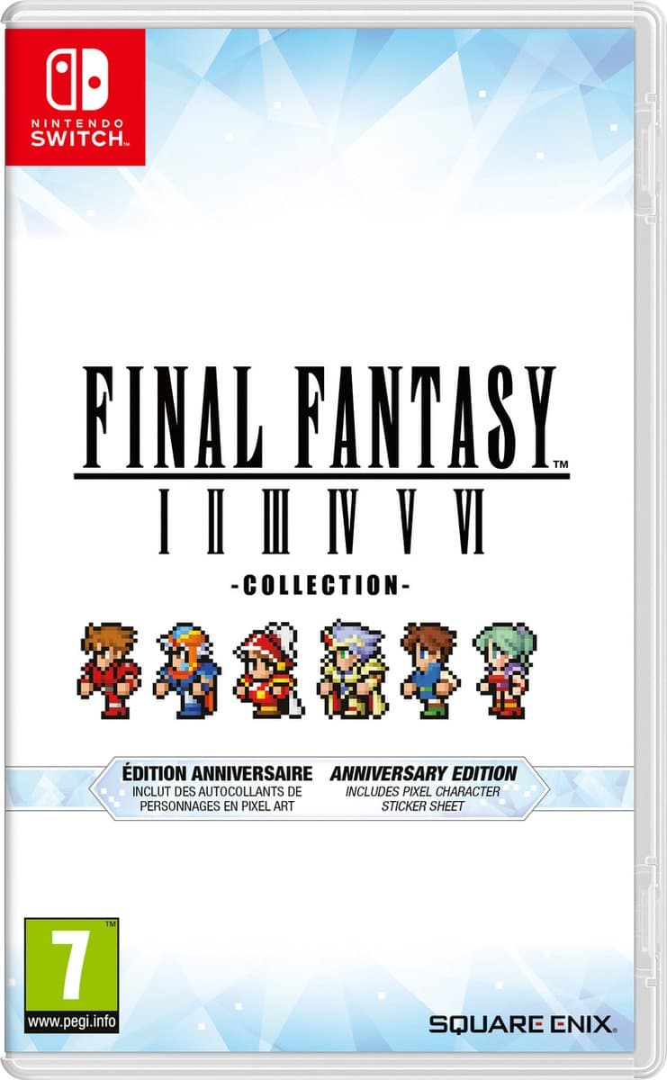 Final Fantasy I-VI - Anniversary Edition - Nintendo Switch — afbeelding 1