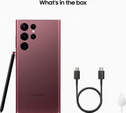 Samsung Galaxy S22 Ultra 5G - 128GB - Burgundy — thumbnail 7