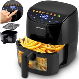 Berdsen BD-658 - Airfryer - 4 liter - 1500W - Zwart — thumbnail 3