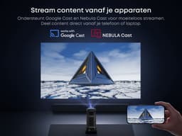 soundcore Nebula X1 Pro Triple Laser 4K Home & Outdoor Bioscoop Beamer - 3500 ANSI Lumens Mobiele Bioscoop - 7.1.4 Ruimtelijk Geluid - Dolby Atmos - Optische Zoom - 56000:1 Contrast - Intelligente Setup — thumbnail 4