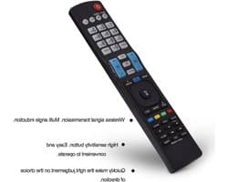 Universele afstandsbediening vervangingsremote voor Smart TV, compatibel met diverse modellen, inclusief AKB73756565