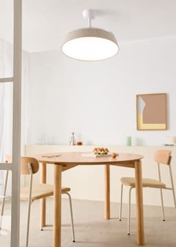 CREATE - Stille plafondventilator 40 W Ø107 cm met intrekbare bladen en LED-licht - M - Met licht - WIFI - WIND CLEAR CONTOUR — thumbnail 4