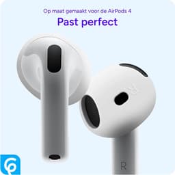 Siliconen Dopjes Oordopjes Vervangende Tips Geschikt voor AirPods 4 Wit — thumbnail 3