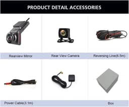 Dashcam Dubbele Camera - Auto Recorder - Veilig Rijden - 4G GPS Tracking - FHD 1080p - Zwart — thumbnail 4
