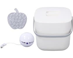 Mini Vaatwasser - Draagbare Reiniger - Keuken Schoonmaken - 360 Graden Reiniging - Compact Model - Wit