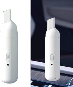Draadloze Autostofzuiger - Handstofzuiger Compact - Auto Interieur Reinigen - Geluidsarme Technologie - 17 cm Hoog - Zwart — thumbnail 1