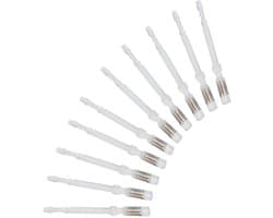 Sensor Tips - Nieuwe Naalden - 3D Printer Nivellering - Kosteneffectieve Vervanging - 10 Stuks - Transparant