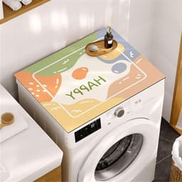 Wasmachine Droger Mat - Apparaat Beschermhoes - Apparaten Beschermen - Antislip Rubberen Basis - 40x50cm - F — thumbnail 1