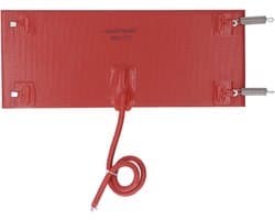 Flexibele verwarmingsmat 300x120mm voor voertuigen - 100W temperatuurregeling, silicone verwarmingsmat voor efficiënte verwarming en energiebesparing