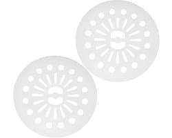 Centrifugedeksel Wasmachine - Droger Dop - Kleding Centrifugeren - Zachte Behandeling Stof - 22 x 22 cm - Wit