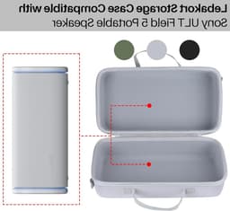 Duurzame en Beschermende Etui voor Sony ULT Field 5 Draagbare Speaker - Grijs, Waterdicht en Schokbestendig — thumbnail 3