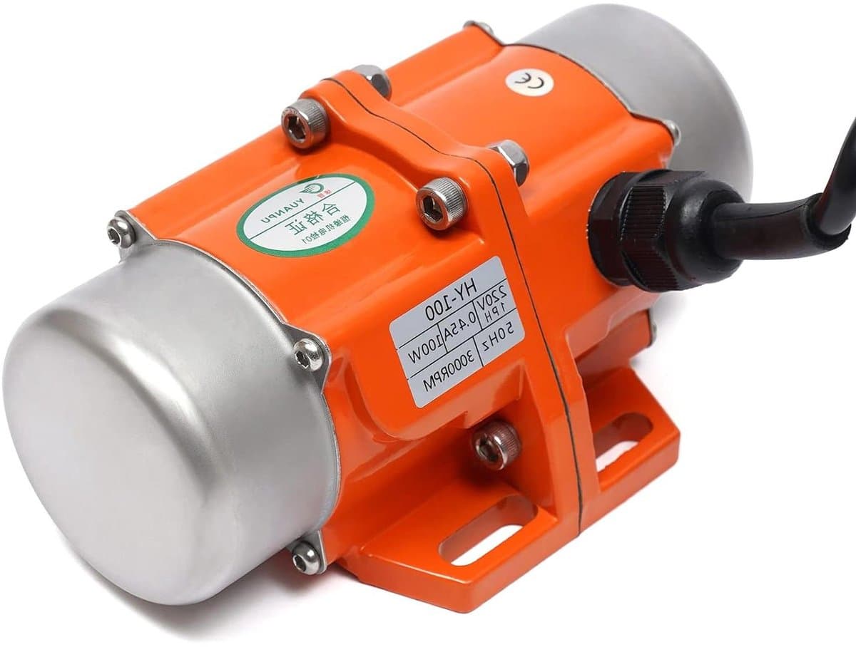 Vibratiemotor - Motor triller - Kracht genereren - Verstelbare kracht - 50kg - Grijs — afbeelding 1
