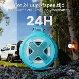 White-Label® Douche Speaker - Draagbare Radio - Bluetooth - Waterdicht — thumbnail 4