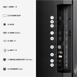 Hisense 55A6S SmartTV - 55 inch - 4K DLED - 2026 - Dolby Vision - AI 4K Upscaler - AI Smooth Motion - Game Mode Plus - Voice Control - DTS Virtual: X — thumbnail 4