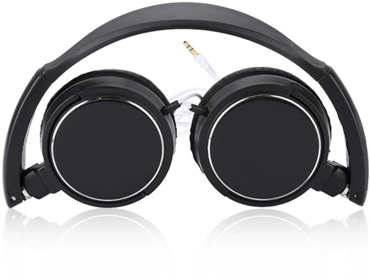 Vouwbare Over Ear Hoofdtelefoon, Vouwbare Compacte Bedrade Stereo HiFi Muziek Hoofdtelefoon met TF Kaart, Auto FM Zoeken, EQ Geluidswisselfunctie — afbeelding 1