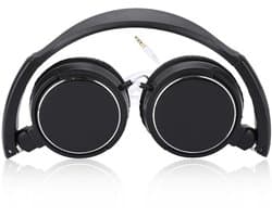 Vouwbare Over Ear Hoofdtelefoon, Vouwbare Compacte Bedrade Stereo HiFi Muziek Hoofdtelefoon met TF Kaart, Auto FM Zoeken, EQ Geluidswisselfunctie