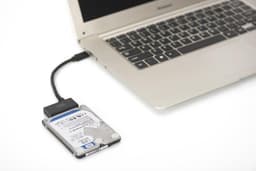 USB-C naar SATA Adapterkabel - Externe Harde Schijf Kabel - Data Overzetten - Ondersteunt 5TB Opslag - 35 cm - Zwart — thumbnail 4