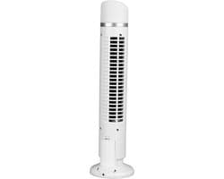 Allecto - Bladloze Torenventilator - Stil - Draaibaar - Draagbaar voor Thuis en Kantoor - Ventilatie - Energiezuinig - Thuisgebruik