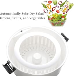 Elektrische Aardappelschiller - Automatische Schilmachine - Snel Groenten Schillen - One-Touch Bediening - 1 kg Capaciteit - Wit — thumbnail 5
