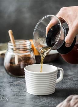 Pour Over Koffiezetapparaat Glas - Perfecte Smaak Zonder Filterpapier - Dubbele RVS Filter - Hittebestendig Borosilicaat Glas - Handmatige Koffiebereider Voor Thuis Reizen Camping - Coffee Dripper Filter Koffie Maker — thumbnail 4