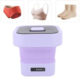 Allecto - Portable Mini Washing Machine - Fully Automatic - Compact - 10L - Perfect voor Reis en Studenten - Vouwbaar - Efficiënt en Praktisch — thumbnail 4
