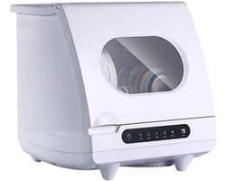 Mini Vaatwasser - Compacte Afwasser - Snel Afwassen - Uitgestelde Start - 6 Borden Capaciteit - RVS