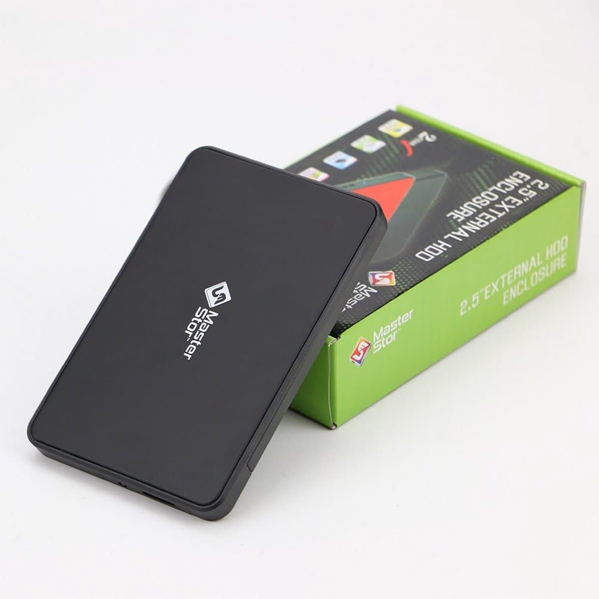 Draagbare Harde Schijf - Externe Opslag - Bestanden Overzetten - USB 3.0 Snelheid - 80 GB - Zwart — afbeelding 1