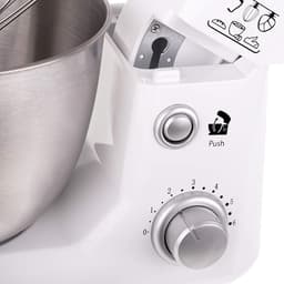 Keukenmachine - Mixer Robot - Bakken en Koken - Planetair Systeem - 4 Liter Kom - Wit — thumbnail 2