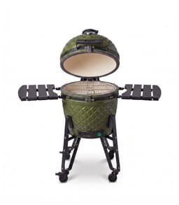 BASTE kamado bbq large - 21 inch - Olijfgroen — thumbnail 2