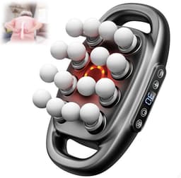 Massagepistool Set - Spierverlichter - Spierherstel Bevorderen - 30 Intensiteitsniveaus - 8/16 Koppen - Zwart — thumbnail 1