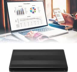 Externe Harde Schijf - Draagbare Opslag - Snelle Data Transfer - Aluminium Legering - 2.5 Inch 2TB - Zwart — thumbnail 3