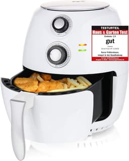 Heteluchtfriteuse - Airfryer Frituurpan - Gezond Frituren - XXL 4.5L Volume - 1500 Watt - Zwart — thumbnail 3