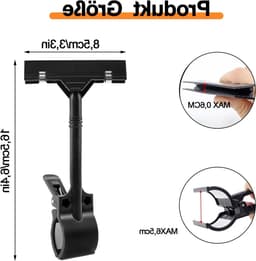 Rotating Prijskaart Houder van Plastic voor Supermarkten, Winkels en Markten - Ideaal voor Productpresentatie — thumbnail 5