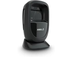 Presentatiescanner - Barcode scanner - Kassabediening - Scant alle barcodes - 19 x 13 x 9 cm - Zwart